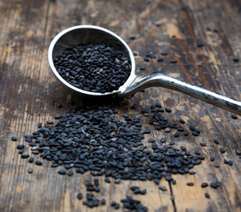 BLACK SESAME SEEDS 100% SORTEXED / بذور السمسم الأسود