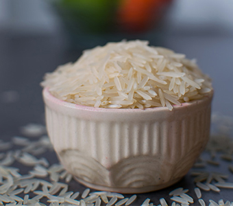 INDIAN LONG GRAIN PUSA STEAM & SELLA BASMATI RICE / بخار بوسا طويل الحبة وأرز سيلا بسمتي