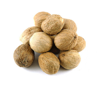 Nutmeg with Shell and without Shell / جوزة الطيب بقشرة وبدون قشرة